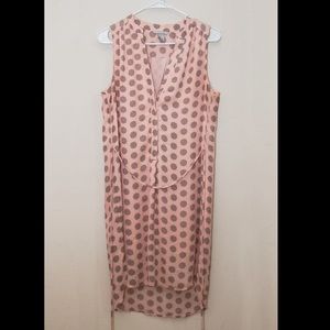 H&M pink and black dress